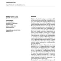 OCE 9.2 01 Hallazgos oftalmológicos en la secuencia de Möbius